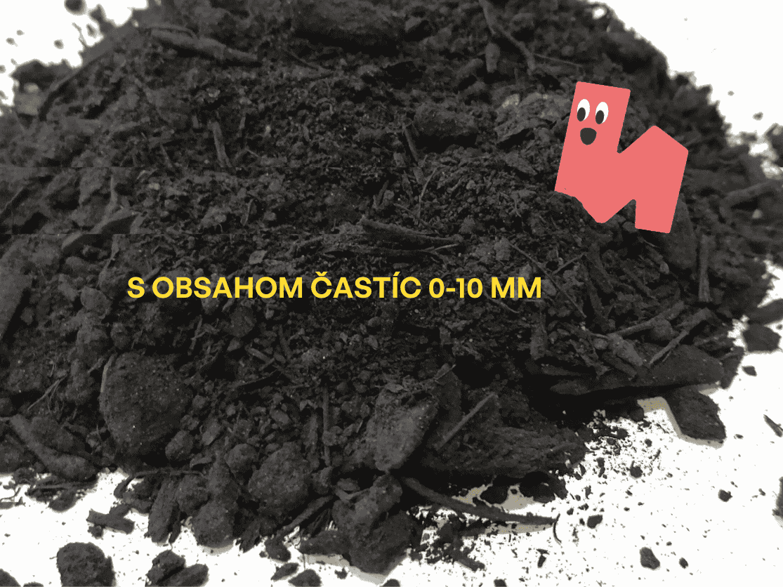 Záhradný kompost ako substrát alebo hnojivo s obsahom častíc 0 10mm Happyterra